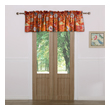 valance toppers Greenland Home Fashions Window Drapes and Window Treatments Spice