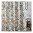 cabin style shower curtains Greenland Home Fashions Bath Shower Curtains Jade