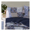standard size of pillow cover is Greenland Home Fashions Sham Multi