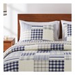 set of pillow cases Greenland Home Fashions Sham Blue