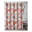walk in shower designs with curtains Greenland Home Fashions Bath Coral
