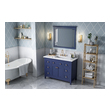 small bathroom basin with cabinet Hardware Resources Vanity Hale Blue Contemporary