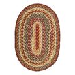 rug on rug look HomeSpice Rugs Brown, Red, Blue Country, Primitive, Casual