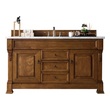 wooden vanity with sink James Martin Vanity Country Oak Transitional