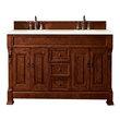 60 bathroom vanity without top James Martin Vanity Warm Cherry Transitional