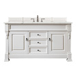 antique looking vanity James Martin Vanity Bright White Transitional