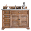 two vanities with cabinet in between James Martin Vanity Driftwood Transitional