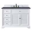 small bathroom cabinets for sale James Martin Vanity Bright White Transitional