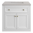 70 double sink vanity top James Martin Vanity Glossy White Modern Farmhouse, Transitional