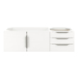 30 in vanity base James Martin Cabinet Glossy White Modern