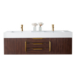 floating counter top James Martin Vanity Coffee Oak Modern