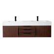 bathroom sink countertop ideas James Martin Vanity Coffee Oak Modern
