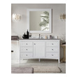 bathroom cabinets 30 inches wide James Martin Vanity Bright White Transitional