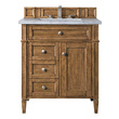 vanity counter tops with sink James Martin Vanity Saddle Brown Transitional