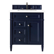 sink and cabinet James Martin Vanity Victory Blue Transitional