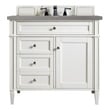 3 drawer vanity cabinet James Martin Vanity Bright White Transitional