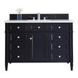 Bathroom Vanities James Martin Brittany Yellow Poplar Plywood Panels Victory Blue Victory Blue 650-V48-VBL-3WZ 840108953736 Vanity Single Sink Vanities 40-50 Transitional Blue With Top and Sink 