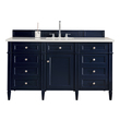 double sink vanity ideas James Martin Vanity Victory Blue Transitional