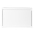 60 inch bathroom cabinet single sink James Martin Vanity Glossy White Transitional