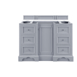 rustic vanity unit with sink James Martin Cabinet Silver Gray Modern