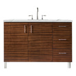 double vanity one sink James Martin Vanity American Walnut Contemporary/Modern, Transitional