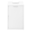 18 in vanity with sink James Martin Storage Cabinet Glossy White