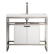 house vanity James Martin Console Brushed Nickel Modern