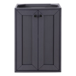 best double vanity James Martin Cabinet Mineral Gray Transitional