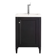 rustic double vanity James Martin Vanity Black Onyx Traditional, Transitional