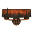 wooden wall lights indoor Kalco Wall Sconce Wall Sconces   Rustic Lodge