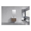 Bathroom Vanities KubeBath Bliss BSL30-BTN 0710918197210 Under 30 Modern Wall Mount Vanities With Top and Sink 25 