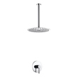 black shower faucet KubeBath Shower Systems