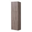 Storage Cabinets KubeBath Bliss SLBS59-BTN 0710918197395 Bathroom Linen Wood Natural Ash Natural Oak C 