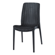 Outdoor Chairs and Stools Lagoon Furniture Rue Polypropylene Black 7025K4-SSLGS 681944000952 Outdoor Rattan Chair Black ebony Black Polypropylene Rattan 