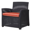 lawn chairs for sale near me Lagoon Furniture Outdoor Rattan Club Chair Outdoor Chairs and Stools Black