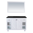 reclaimed wood bathroom cabinet Laviva Vanity + Countertop White Traditional