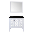 lavatory cabinet design Laviva Vanity + Countertop White Contemporary/Modern