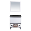 two sink vanity top Laviva Vanity + Countertop White Contemporary/Modern