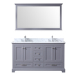 farmhouse bath vanity Lexora Bathroom Vanities Dark Grey