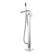Lexora Deck Mount and Roman Tub Faucets, Bathtubs & Tub Fillers, 810014572673, LDF02041FSCHR