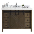 custom made vanity cabinets Lexora Bathroom Vanities Rustic Brown