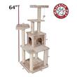 cat houses & condos Majestic Pet Cat Trees and Cat Houses Tan