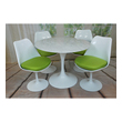 rattan furniture dining tables and chairs ModMade 1 Table Top Dining Room Sets White/Green