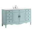 best place to shop for bathroom vanities Modetti Light Blue Traditional