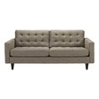 sleeper sectional sofa with storage Modway Furniture Sofas and Armchairs Oatmeal