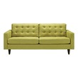 leather and cloth sectional Modway Furniture Sofas and Armchairs Wheatgrass
