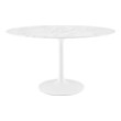 6 8 person dining table set Modway Furniture Bar and Dining Tables White