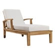 patio bistro set cover Modway Furniture Daybeds and Lounges Outdoor Sofas and Sectionals Natural White