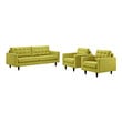 small couch with chaise storage Modway Furniture Sofas and Armchairs Wheatgrass