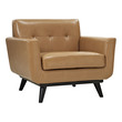 sitting chairs for bedroom Modway Furniture Sofas and Armchairs Tan